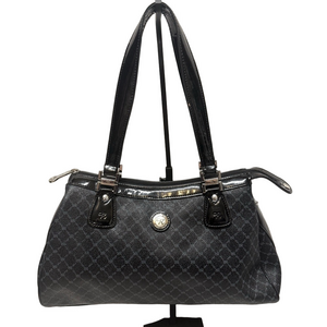 Rioni Signature Large Black Dual Handle Bag